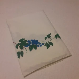 Vintage Traubenrebe Tischdecke 62x78 Retro vielseitige HINWEIS - Bild 1 von 12