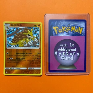 Sandslash Reverse Holo Rare LP 84/214 Unbroken Bonds Pokemon Card Sun Moon - Picture 1 of 5