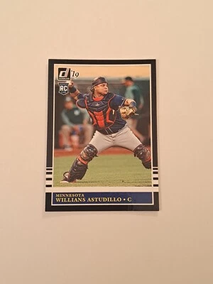 2019 Donruss Baseball #241 Willians Astudillo Rookie Card RC In Toploader  - Image 1 of 4