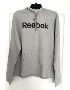 New Reebok Hoodie XL Junior Grey Pull-Over With Tags - Picture 1 of 12
