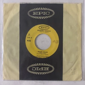 MASSIMO RANIERI - ROSAS ROJAS - 1971 MEXICAN 7" SINGLE CS, LATIN POP - Picture 1 of 4