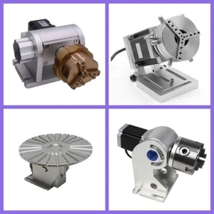 D80 D60 D50 Ring Rotary Axis Rotation Axis For CO2 / Fiber Laser Marking Engrave - Bild 1 von 15