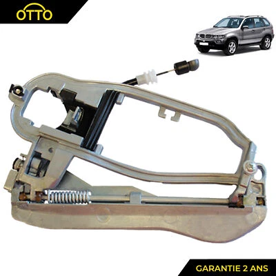 Meccanismo Maniglia Porta Anteriore Sinistro Per BMW X5 E53 (00-06) 51218243615 - Immagine 1 di 4