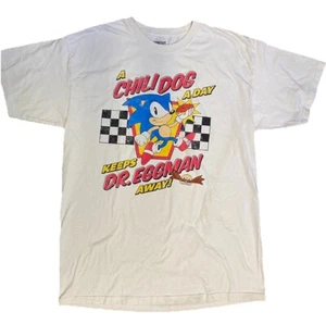 Vintage Sega Sonic Video Game Shirt Herren Large 1990s Doctor Eggman - Bild 1 von 5