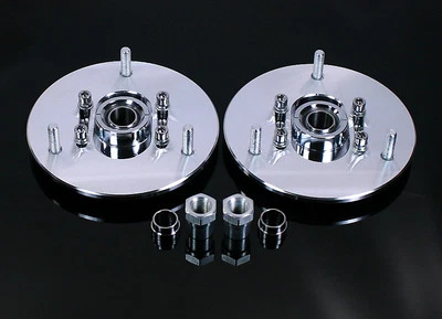 Kit de placas de inclinación delanteras Billet para Coilover BMW E46 316 320 323 325 328 M3  Foto 1 de 4