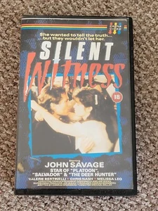 SILENT WITNESS - BIG BOX VHS TAPE JOHN SAVAGE - Picture 1 of 3