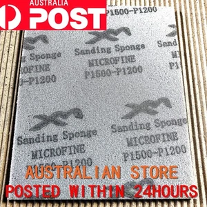 XM Softback Sanding Sponge - Ultrafine #1200—#1500 Grits (Size: 114mm x 139mm) - Picture 1 of 2