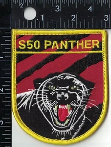 S50 Panther Military Patch - Picture 1 of 1
