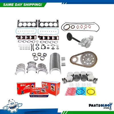 DNJ EK3181M Master Engine Rebuild Kit For 2001 Chevrolet Express 3500 8.1L OHV - Image 1 of 4