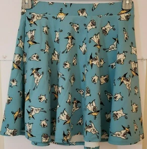 Disney Her Universe Raya Last Dragon Skater Light Blue Skirt women Jr s Size M - Picture 1 of 4