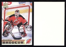 1998-99 PACIFIC PARAMOUNT TOP BOX MARTIN BRODEUR NEW JERSEY DEVILS NHL HOCKEY