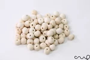 100/500/1000 cuentas redondas de cerámica difusor de aceite aromaterapia hágalo usted mismo IVA artesanal - Imagen 1 de 7