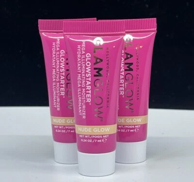 GlamGlow GLOWSTARTER Mega Illuminating Moisturize Nude Glow .34ozX1 NEW & Sealed - Image 1 of 4