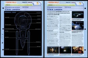 USS Lakota - Other Starships - Star Trek Fact File Page - Picture 1 of 1