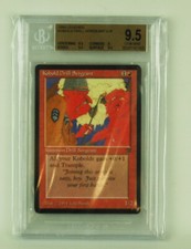Kobold Drill Sergeant MTG Legends |BGS Beckett Graded 9.5 GEM MINT 9.5|9|9.5|9.5