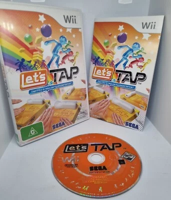  Lets Tap | Nintendo Wii / Wii U  Nintendo PAL | Complete W Manual VGC - Image 1 of 3