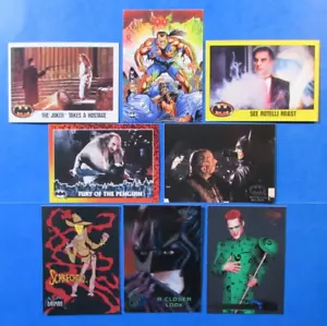 Lot *BATMAN* Cards *1989 S1/S2 *Animated *Fleer METAL/ULTRA *Saga...DARK KNIGHT - Bild 1 von 8
