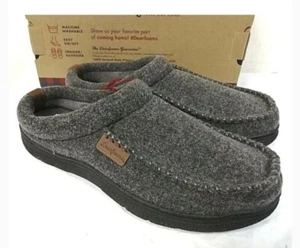 Dearfoams Ciabatta Uomo 7-8 Piccola Grigio Slip On Fondo Rigido Memory Foam - Foto 1 di 3