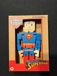 Superman - Wood Warriers 8” Figure DC Series 1 NIB - Picture 1 of 3