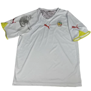 Puma Senegal National Soccer Fußballmannschaft WM Trikot Herren Gr. M/L weiß - Bild 1 von 8