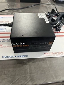 EVGA 600 BR 80 Plus Bronze 600W ATX nicht modulares Netzteil - Schwarz - Bild 1 von 10