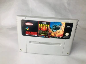 Video Game Desert Strike SNES Super Nintendo Cart Obly Vintage - Picture 1 of 3