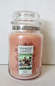 NEW Yankee Candle Retired Large Jar Garden Picnic Garden Hideaway Collection - Picture 1 of 1