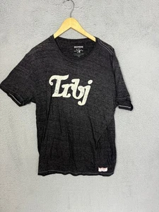 True Religion Mens Shirt 2XL USA Vintage Soft Polyester Blend Gray Logo - Picture 1 of 5