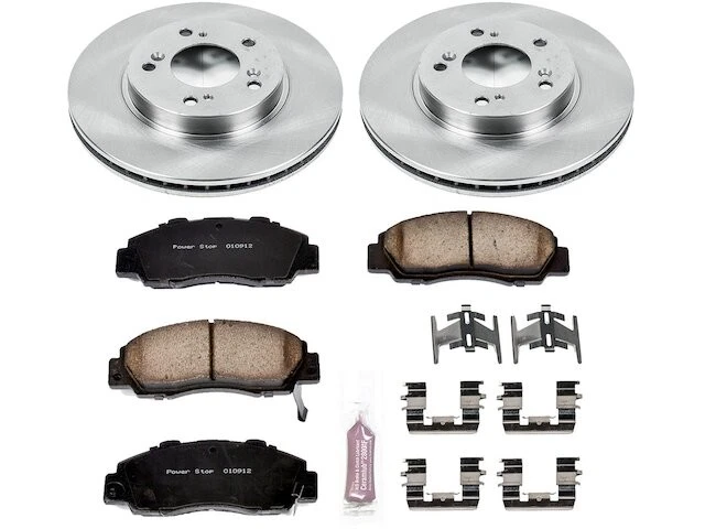 Kit de pastillas de freno delanteras y rotor para Acura TL 1996-1998 3,2 L V6 1997 VG371YG Foto 1 de 1