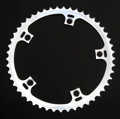 Anel de corrente vintage Specialites TA França 49 C-144 pista 5 parafusos - Imagem 1 de 4