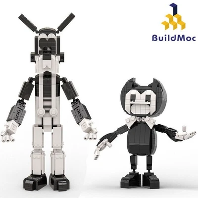 Bendy Ink Machine MOC Building Blocks Set, Game Model Bricks Toy Christmas Gift - Image 1 of 4