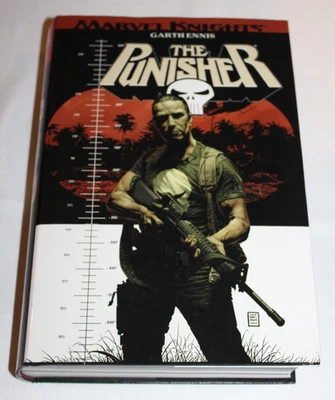 The Punisher Garth Ennis Omnibus Marvel Comics tapa dura HC primera impresión 2008 fuera de existencia Foto 1 de 4