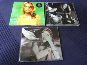 3 CDs HEATHER NOVA Siren ALBUM & Storm ALBUM & Walk This World SINGLE Neuwertig - Picture 1 of 9