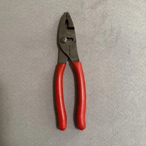Snap-On Tools USA 47CF 8” Long RED Talon Comfort Grip Slip Joint Pliers - Picture 1 of 7