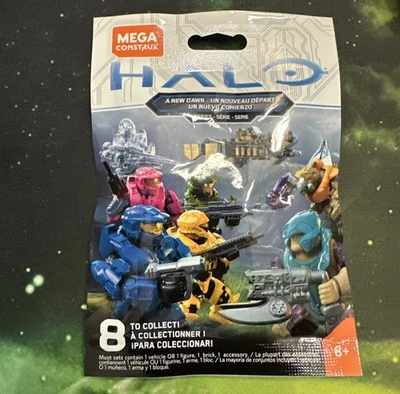 Halo Mega Construx A New Dawn Micro Action Figure CNC84 Blind Bag Single Pack - Image 1 of 2