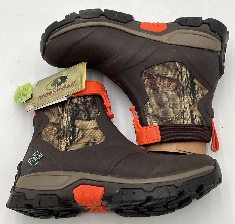 Botas Muck Para Hombre 8" Neopreno WP Apex Cremallera Media Botines Camufladas Talla 8 Foto 1 de 4