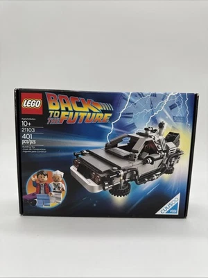 LEGO Ideas: The DeLorean Time Machine (21103) Vintage OG - Image 1 of 4
