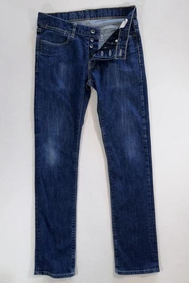 KR3W Denim Kslim Jeans Hombre Talla 32W Azul 4Botones Fly Pantalones Ajustes (30/30) Foto 1 de 4