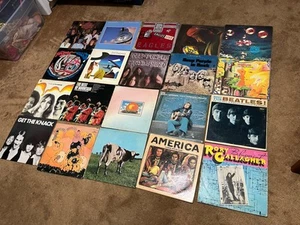 Lot Of 20 Vinyl Records Classic Rock - RARE - Pink Floyd - Ancient Grease - Picture 1 of 16