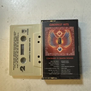 Journey Greatest Hits Cassette Tape Lyric Sheet - DONT STOP BELIEVIN' - Picture 1 of 2