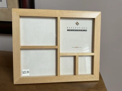 Weston Gallery Large Collage Wooden Photo Frame ~Holds (5) Photos~Easel Back~New - Image 1 of 4