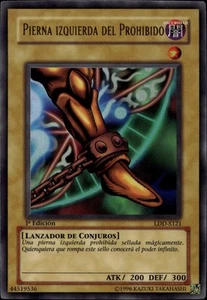 Left Leg of the Forbidden One Spanish 1st Ed Ultra LDD-S121  Yu-Gi-Oh! - Picture 1 of 2