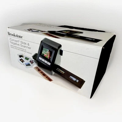 Brookstone iConvert Slide Negative Scanner USB Film Photo Digitizer - Image 1 of 4