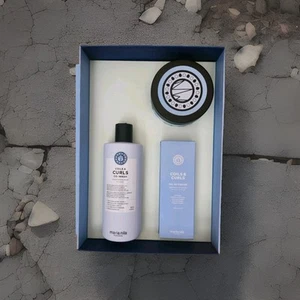 Maria Nila Coils Curls CoWash Finish Maschera Leave-in Crema Kit - Foto 1 di 3