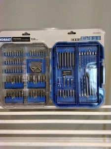 Kobalt 106 Piece Drill And Drive Set - Picture 1 of 7