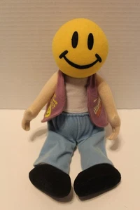 Vintage Walmart Smiley Face Guy Plüschtier 1990er Logo Mitarbeiter Geschenk selten - Bild 1 von 16