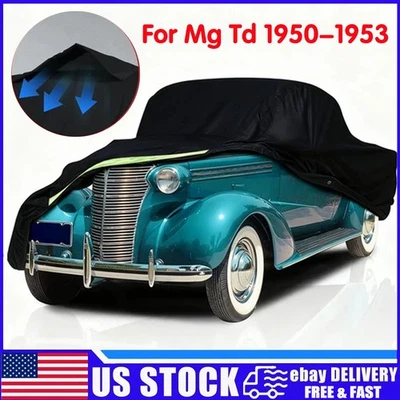 Weather UHD 5 Layer Water Resistant Car Cover for MG TD 1950-1953 Foto 1 de 4