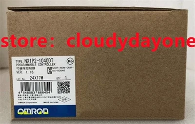 Original Omron NX1P2-1040DT PLC Module Unit Module Expedited Shipping - Image 1 of 3