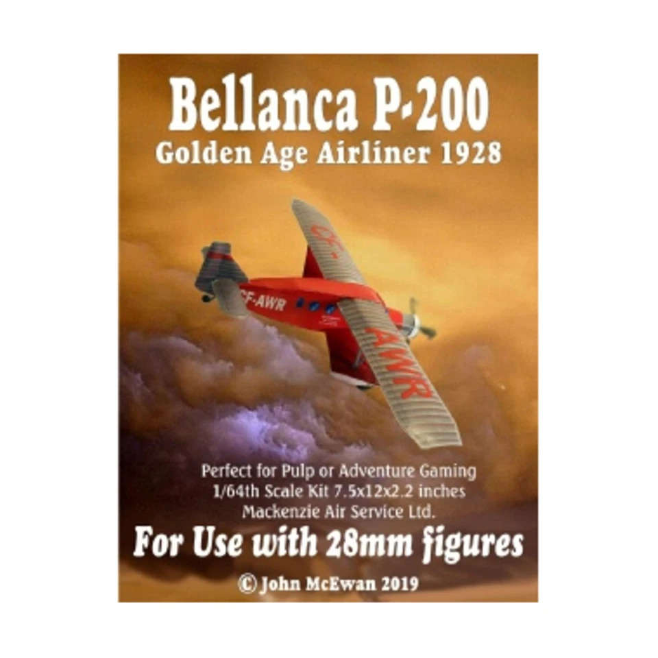 Reviresco Paper Miniature Bellanca P-200 Pack New - Image 1 of 1