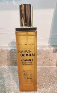 Clinical Works Glow Serum Vitamin C aufhellendes Gesichtsserum 4,05 Oz. - Bild 1 von 5